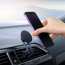 Заредете изображение във визуализатора на галерията – BASEUS car holder for air vent compatybile with MagSafe MagPro C40161200121-00/BS-CW02
