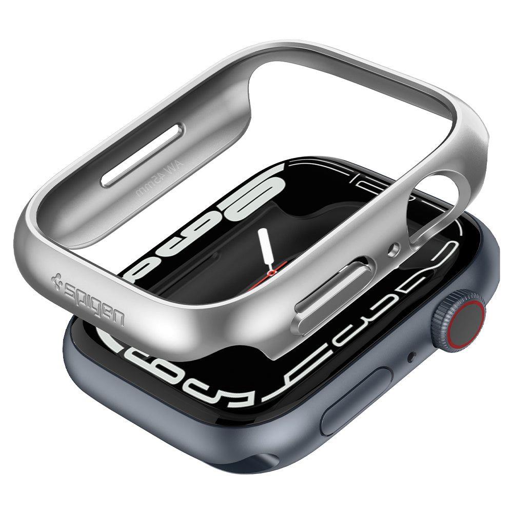 SPIGEN THIN FIT Apple Watch 7 (45MM) GRAPHITE - TopMag