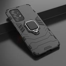 Заредете изображение във визуализатора на галерията – Ring Armor tough hybrid case cover + magnetic holder for Samsung Galaxy A53 5G black - TopMag
