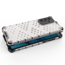 Заредете изображение във визуализатора на галерията – Honeycomb case armored cover with a gel frame for Samsung Galaxy A73 blue - TopMag
