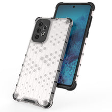 Заредете изображение във визуализатора на галерията – Honeycomb case armored cover with a gel frame for Samsung Galaxy A73 blue - TopMag
