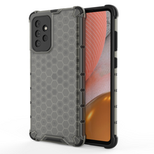 Заредете изображение във визуализатора на галерията – Honeycomb case armored cover with a gel frame for Samsung Galaxy A53 5G black - TopMag
