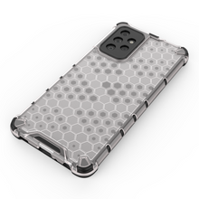 Заредете изображение във визуализатора на галерията – Honeycomb case armored cover with a gel frame for Samsung Galaxy A53 5G black - TopMag
