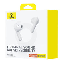 Заредете изображение във визуализатора на галерията – BASEUS True Wireless Earphones Bowie E13 white A00059701217-Z1
