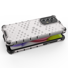 Заредете изображение във визуализатора на галерията – Honeycomb case armored cover with a gel frame for Samsung Galaxy A33 5G black - TopMag
