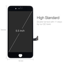 Заредете изображение във визуализатора на галерията – LCD Display NCC for Iphone 8 Plus Black Select

