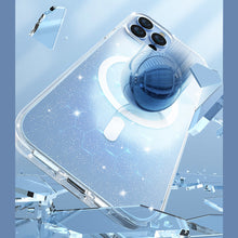 Заредете изображение във визуализатора на галерията – Kingxbar PQY Elegant Series Magnetic Case for iPhone 13 Pro Cover Rainbow Cover (MagSafe Compatible) - TopMag
