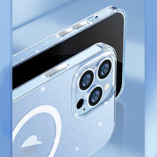 Заредете изображение във визуализатора на галерията – Kingxbar PQY Elegant Series Magnetic Case for iPhone 13 Pro Housing Cover White (MagSafe Compatible) - TopMag
