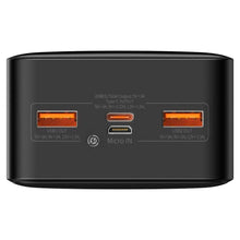 Заредете изображение във визуализатора на галерията – Power bank baseus bipow - 30 000mah lcd quick charge pd20w black ppdml-n01 - TopMag
