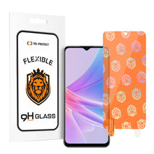 Заредете изображение във визуализатора на галерията – Tel Protect Best Flexible Hybrid Tempered Glass for OPPO A58 4G
