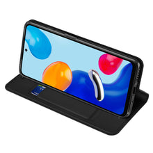 Заредете изображение във визуализатора на галерията – Dux Ducis Skin Pro Holster Cover Flip Cover for Xiaomi Redmi Note 11S / Note 11 black - TopMag
