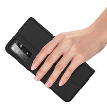 Заредете изображение във визуализатора на галерията – Dux Ducis Skin Pro Holster Cover Flip Cover for Xiaomi Redmi Note 11S / Note 11 black - TopMag
