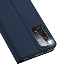 Заредете изображение във визуализатора на галерията – Dux Ducis Skin Pro Holster Cover Flip Cover for Xiaomi Redmi Note 11S / Note 11 blue - TopMag
