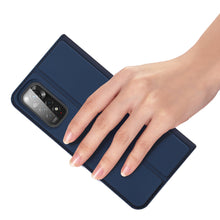 Заредете изображение във визуализатора на галерията – Dux Ducis Skin Pro Holster Cover Flip Cover for Xiaomi Redmi Note 11S / Note 11 blue - TopMag

