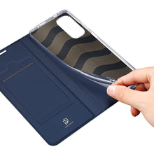 Заредете изображение във визуализатора на галерията – Dux Ducis Skin Pro Holster Cover Flip Cover for Xiaomi Redmi Note 11S / Note 11 blue - TopMag

