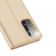 Заредете изображение във визуализатора на галерията – Dux Ducis Skin Pro Holster Cover Flip Cover for Xiaomi Redmi Note 11S / Note 11 gold - TopMag
