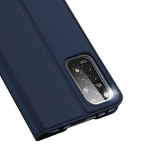 Заредете изображение във визуализатора на галерията – Dux Ducis Skin Pro Holster Cover Flip Cover for Xiaomi Redmi Note 11 Pro 5G / 11 Pro blue - TopMag
