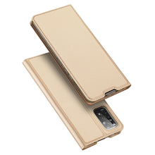 Заредете изображение във визуализатора на галерията – Dux Ducis Skin Pro Holster Cover Flip Cover for Xiaomi Redmi Note 11 Pro 5G / 11 Pro gold - TopMag
