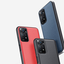 Заредете изображение във визуализатора на галерията – Dux Ducis Fino nylon case cover for Xiaomi Redmi Note 11 Pro 5G / 11 Pro black - TopMag
