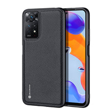 Заредете изображение във визуализатора на галерията – Dux Ducis Fino nylon case cover for Xiaomi Redmi Note 11 Pro 5G / 11 Pro black - TopMag
