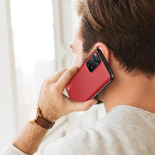 Заредете изображение във визуализатора на галерията – Dux Ducis Fino case cover covered with nylon material for Xiaomi Redmi Note 11 Pro 5G / 11 Pro red - TopMag
