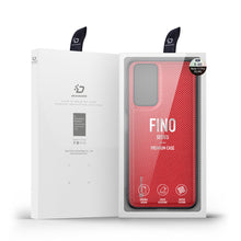 Заредете изображение във визуализатора на галерията – Dux Ducis Fino case cover covered with nylon material for Xiaomi Redmi Note 11 Pro 5G / 11 Pro red - TopMag
