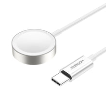 Заредете изображение във визуализатора на галерията – Joyroom cable with induction charger for Apple Watch 1.2m white (S-IW004) - TopMag
