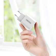 Заредете изображение във визуализатора на галерията – Choetech Q5003 USB wall charger Type A QC 3.0 white (Q5003-white) - TopMag
