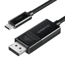 Заредете изображение във визуализатора на галерията – Choetech DisplayPort bidirectional cable - USB Type C 1.8m black (XCP-1803) - TopMag
