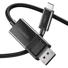 Заредете изображение във визуализатора на галерията – Choetech DisplayPort bidirectional cable - USB Type C 1.8m black (XCP-1803) - TopMag
