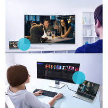 Заредете изображение във визуализатора на галерията – Choetech DisplayPort bidirectional cable - USB Type C 1.8m black (XCP-1803) - TopMag
