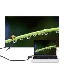 Заредете изображение във визуализатора на галерията – Choetech HUB-M03 plug adapter USB Type C - HDMI + USB-C Power Delivery black (HUB-M03) - TopMag

