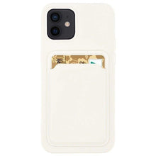 Заредете изображение във визуализатора на галерията – Card Case Silicone Wallet Case with Card Slot Documents for Samsung Galaxy A73 white - TopMag
