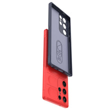 Заредете изображение във визуализатора на галерията – Magic Shield Case for Samsung Galaxy S23 Ultra flexible armored case blue
