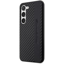 Заредете изображение във визуализатора на галерията – AMG AMHCS23MBLSCA S23+ S916 black/black hardcase Carbon Stripe&amp;Embossed
