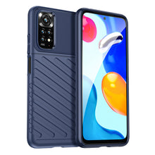 Заредете изображение във визуализатора на галерията – Thunder Case Flexible Armored Cover Sleeve for Xiaomi Redmi Note 11 Pro + 5G / 11 Pro 5G / 11 Pro blue - TopMag

