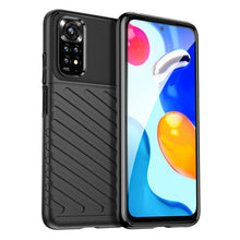 Заредете изображение във визуализатора на галерията – Thunder Case Flexible armored cover for Xiaomi Redmi Note 11S / Note 11 black - TopMag
