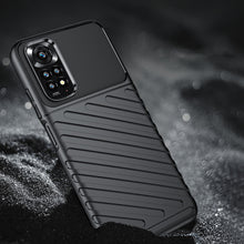 Заредете изображение във визуализатора на галерията – Thunder Case Flexible armored cover for Xiaomi Redmi Note 11S / Note 11 black - TopMag
