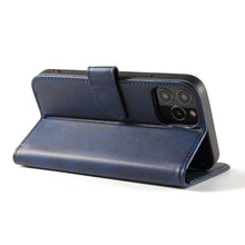 Заредете изображение във визуализатора на галерията – Magnet Case Elegant Case Cover Flip Cover for Xiaomi Redmi Note 11 Pro + 5G / 11 Pro 5G / 11 Pro Blue - TopMag
