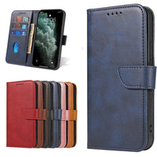 Заредете изображение във визуализатора на галерията – Magnet Case Elegant Case Cover Flip Cover for Xiaomi Redmi Note 11 Pro + 5G / 11 Pro 5G / 11 Pro Blue - TopMag
