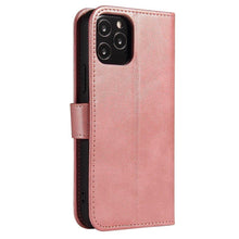 Заредете изображение във визуализатора на галерията – Magnet Case Elegant Case Cover Flip Cover for Xiaomi Redmi Note 11 Pro + 5G / 11 Pro 5G / 11 Pro Pink - TopMag
