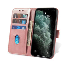Заредете изображение във визуализатора на галерията – Magnet Case Elegant Case Cover Flip Cover for Xiaomi Redmi Note 11 Pro + 5G / 11 Pro 5G / 11 Pro Pink - TopMag
