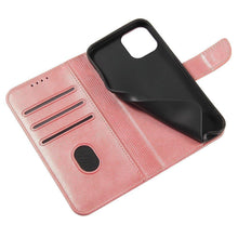 Заредете изображение във визуализатора на галерията – Magnet Case Elegant Case Cover Flip Cover for Xiaomi Redmi Note 11 Pro + 5G / 11 Pro 5G / 11 Pro Pink - TopMag
