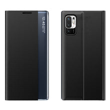 Заредете изображение във визуализатора на галерията – New Sleep Case Flip Cover for Xiaomi Redmi Note 11 Pro 5G / 11 Pro black - TopMag
