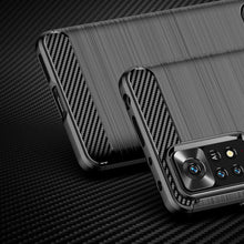 Заредете изображение във визуализатора на галерията – Carbon Case Flexible Cover Sleeve for Xiaomi Redmi Note 11 Pro + 5G / 11 Pro 5G / 11 Pro black - TopMag

