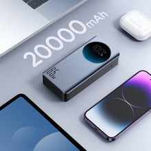 Заредете изображение във визуализатора на галерията – Joyroom powerbank 65W 20000mAH black (JR-PBF04)
