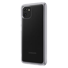 Заредете изображение във визуализатора на галерията – Samsung Soft Clear Cover case Samsung Galaxy A03 transparent (EF-QA036TTEGEU) - TopMag
