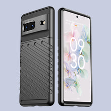 Заредете изображение във визуализатора на галерията – Thunder Case flexible armored cover for Google Pixel 7 black - TopMag
