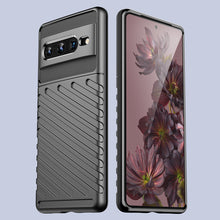 Заредете изображение във визуализатора на галерията – Thunder Case flexible armored cover for Google Pixel 7 Pro black - TopMag
