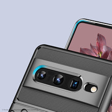 Заредете изображение във визуализатора на галерията – Thunder Case flexible armored cover for Google Pixel 7 Pro black - TopMag
